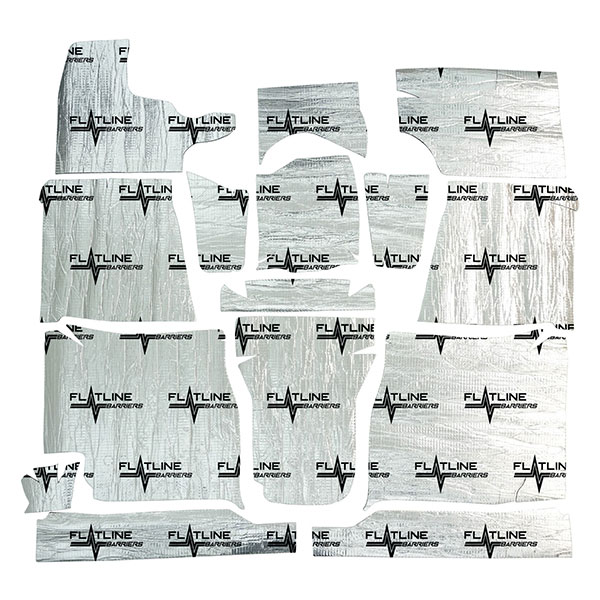 1965 GM Truck HIGH TUNNEL FLOOR INSULATION AND SOUND DAMPENING KIT | IN4027K