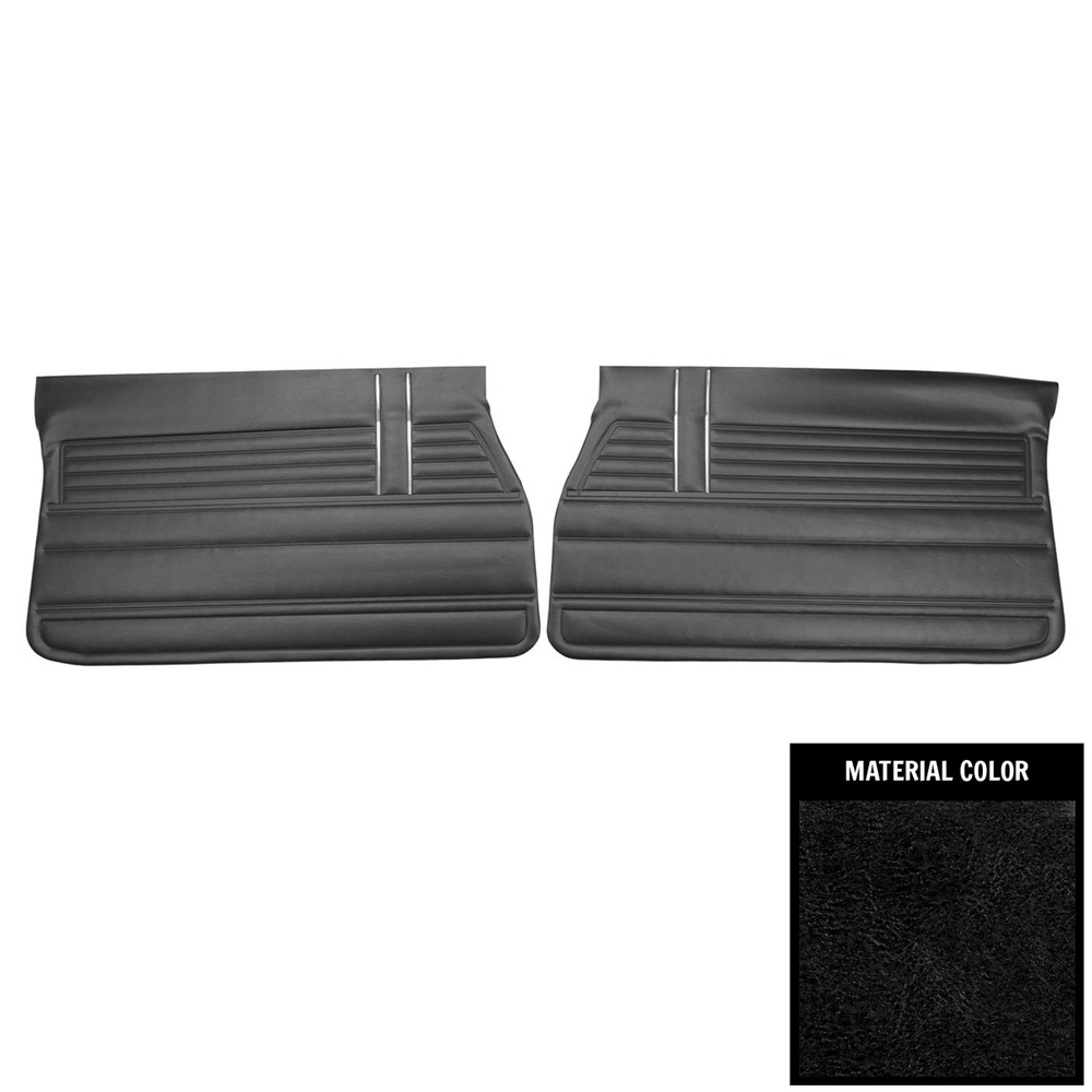 1968 Chevrolet Chevelle/Malibu FRONT DOOR PANELS (UNASSEMBLED) COUPE OR CONVERTIBLE - PR | IN3042V