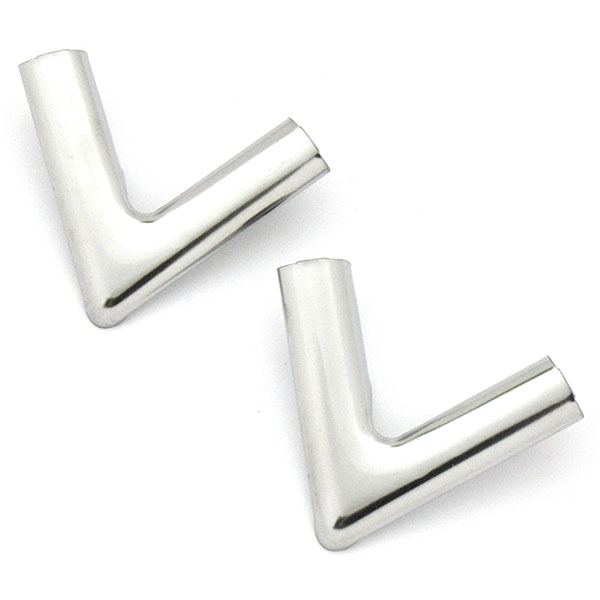 1977 Buick Skylark/GS/Regal/GN OPERA WINDOW STAINLESS TRIM CORNERS - PR | XP1083Z