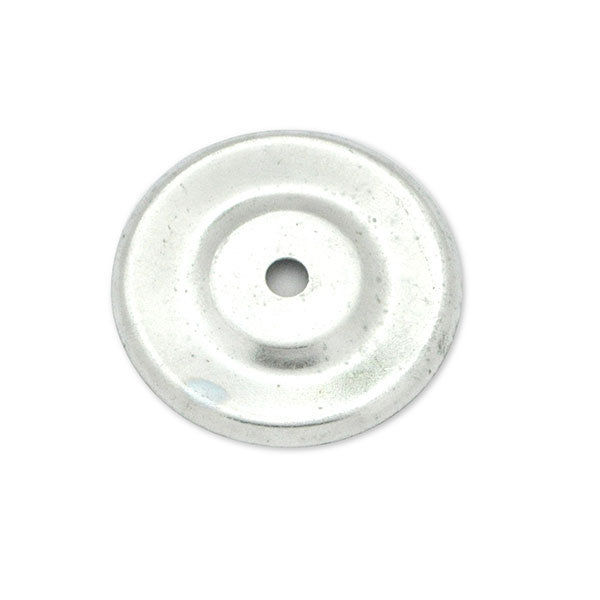 1971 Buick Skylark/GS/Regal/GN ROCKER MOLDING CLIP CORRECT SIZE 1-5/8” DIAMETER ROUND METAL CLIP WITH CENTER HOLE GM 1387408 - EA | 1387408