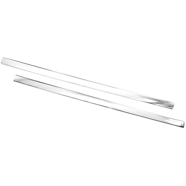 1972 Pontiac GTO/LeMans/Tempest ROCKER MOLDINGS NEW (ALUMINUM) PAIR | XP4242G