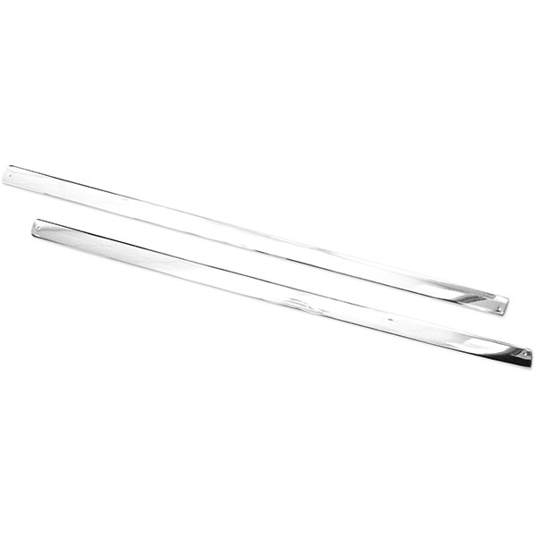 1968 Pontiac GTO/LeMans/Tempest ROCKER MOLDINGS NEW (STAINLESS) PAIR | XP4243G