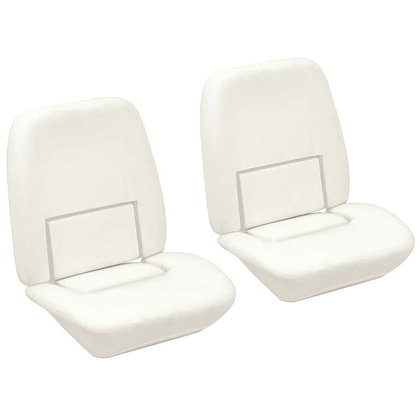 1970 Chevrolet Camaro FRONT BUCKET SEAT FOAM (FITS ALL - UPPER & LOWER FOR TWO SEATS) - PAIR | IN3409R