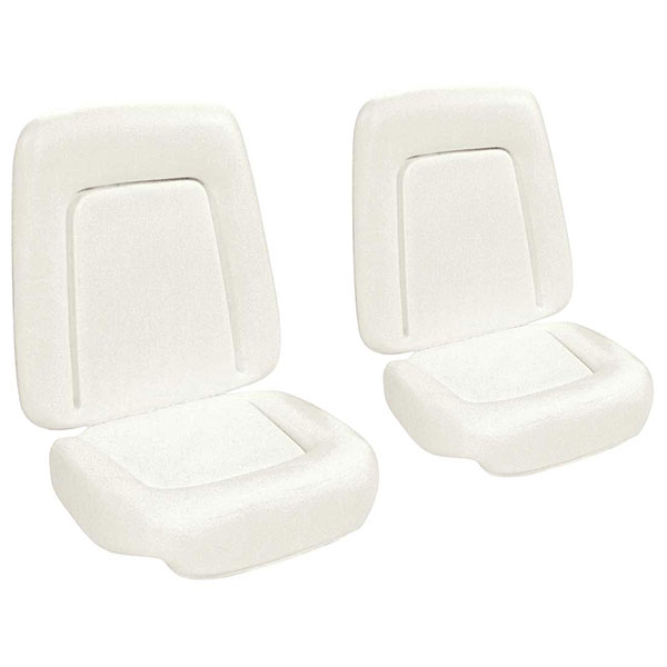 1967 Chevrolet Camaro FRONT BUCKET SEAT FOAM (STANDARD SEAT - UPPER & LOWER FOR TWO SEATS) - PAIR | IN3404R