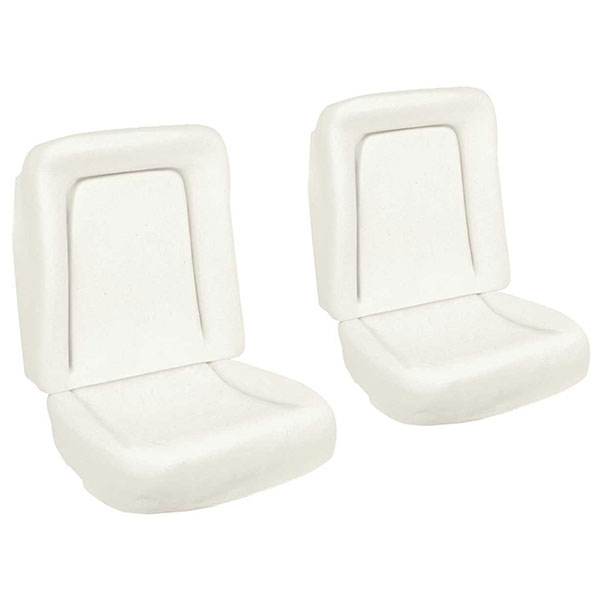 1969 Chevrolet Camaro FRONT BUCKET SEAT FOAM WITHOUT SPRING MOLDED INTO FOAM (STANDARD SEAT - UPPER & LOWER FOR TWO SEATS) - PAIR | IN3405R