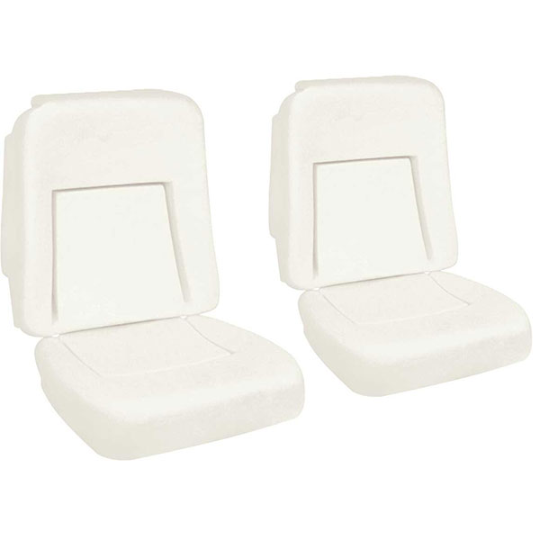 1968 Pontiac Firebird/TransAm FRONT BUCKET SEAT FOAM (DELUXE SEAT - UPPER & LOWER FOR TWO SEATS) - PAIR | IN2758F