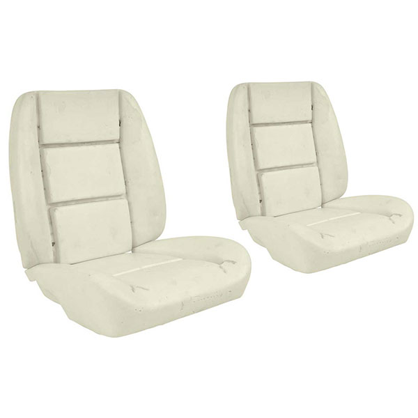 1984 Buick Skylark/GS/Regal/GN FRONT LOW-BACK BUCKET SEAT FOAM (UPPER & LOWER FOR TWO SEATS) - PAIR | IN3622Z