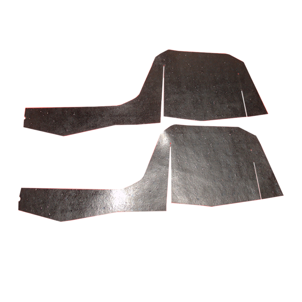 1970 Oldsmobile Cutlass/442/F85 INNER FENDER A-FRAME SPLASH SEALS (INCLUDES STAPLES) - PR | BP1085T