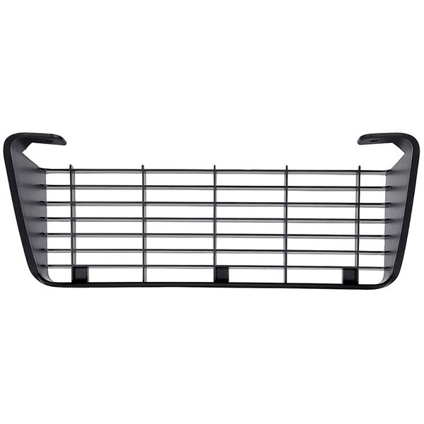 1971 Mopar Dodge/Chrysler/Plymouth LOWER GRILL ASSEMBLY FOR 2 DOOR HARDTOP SILVER/BLACK GM 3442233 (MOPAR ROAD RUNNER PLYMOUTH SATELLITE) | 3442233