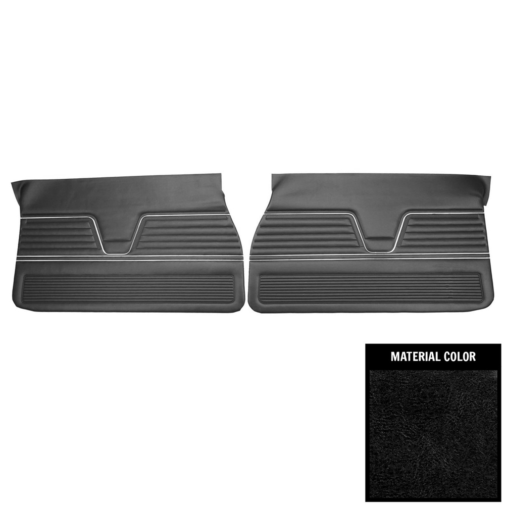 1969 Chevrolet Chevelle/Malibu FRONT DOOR PANELS (UNASSEMBLED) COUPE OR CONVERTIBLE - PR | IN3043V