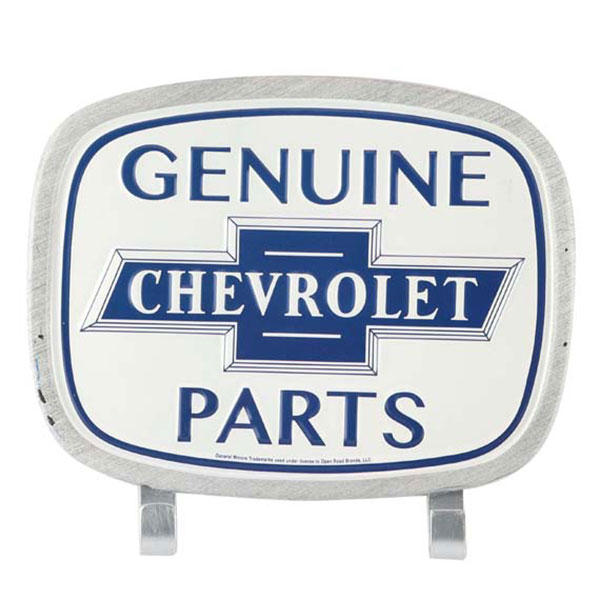 Chevy II Genuine Chevrolet Parts Wall Hook Tin Sign 8