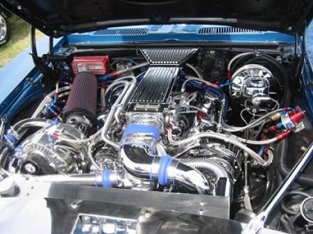 1968 Chevrolet Camaro 350 COWL INDUCTION AIR CLEANER ASSEMBLY #2 